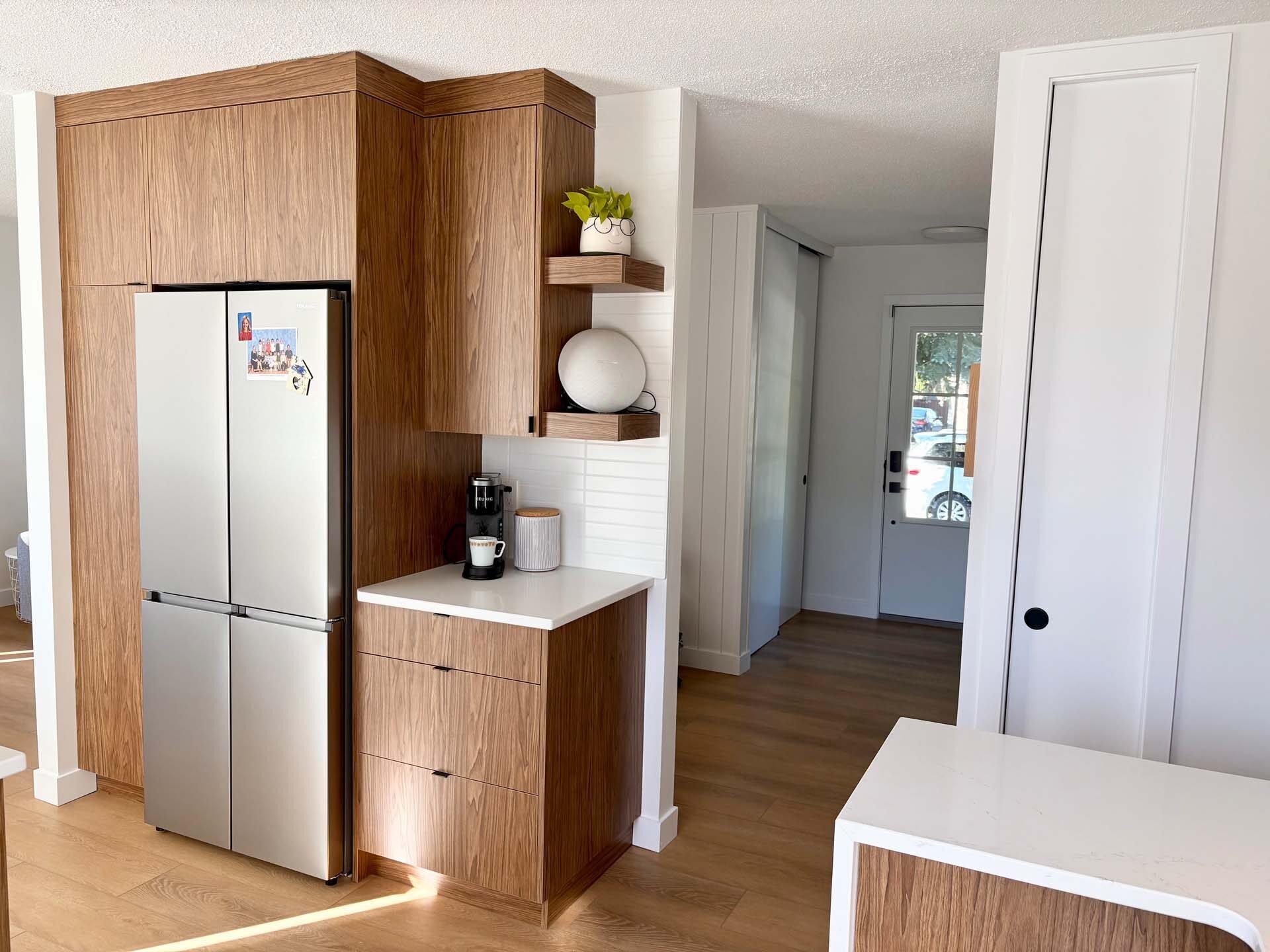 Custom kitchen with island and cabinetry